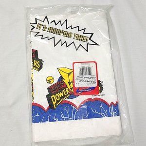 NEW Mighty Morphin Power Rangers Paper Table Cover 52" x 96" Art Party Sabans